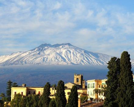 Hotel Santa Caterina is just minutes away from Mount Etna